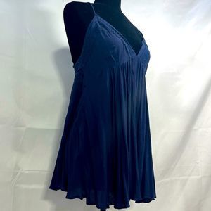 Lulu's Navy Baby Doll Coverup